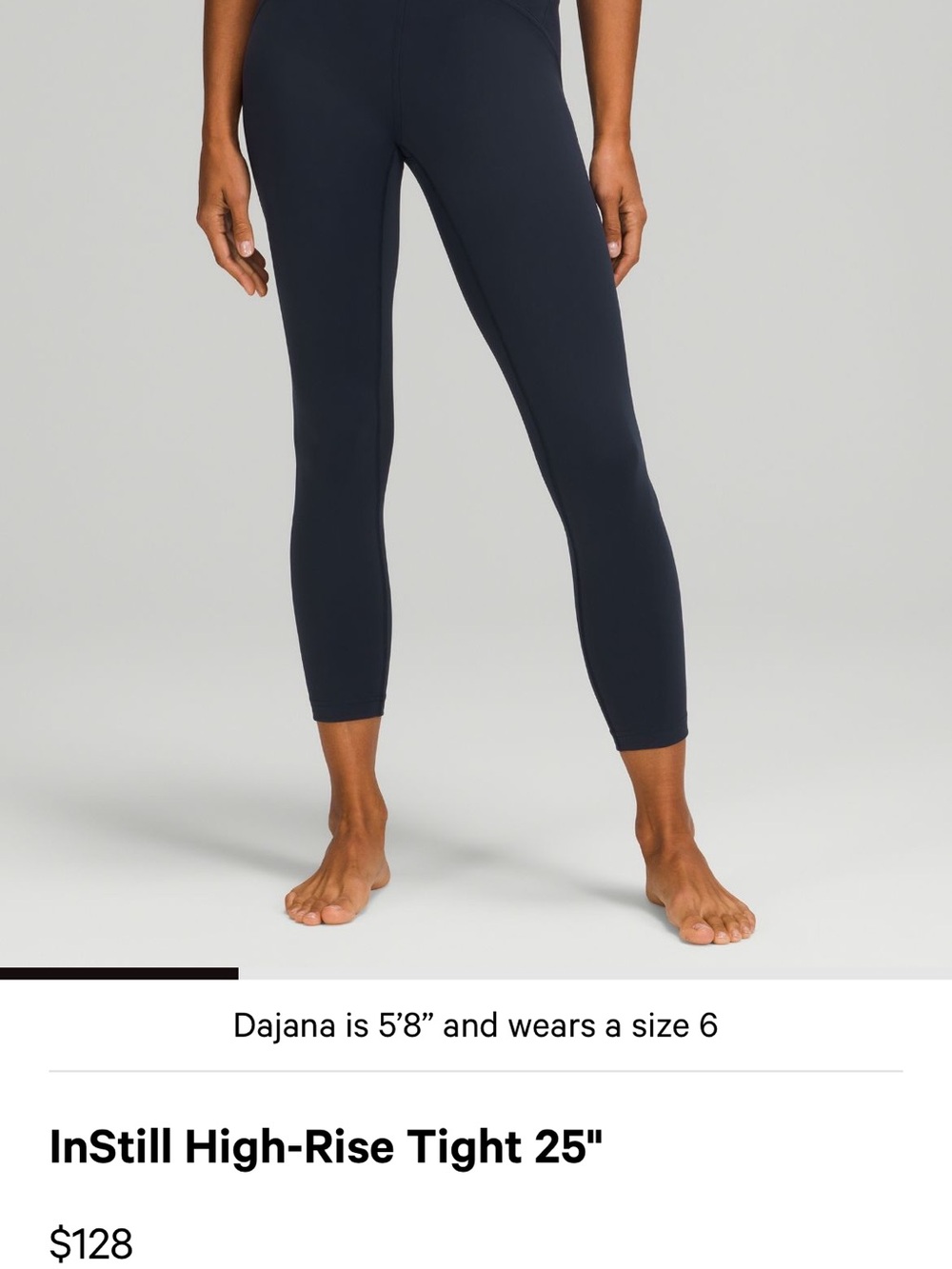 lululemon athletica InStill High-Rise Tights — Navy